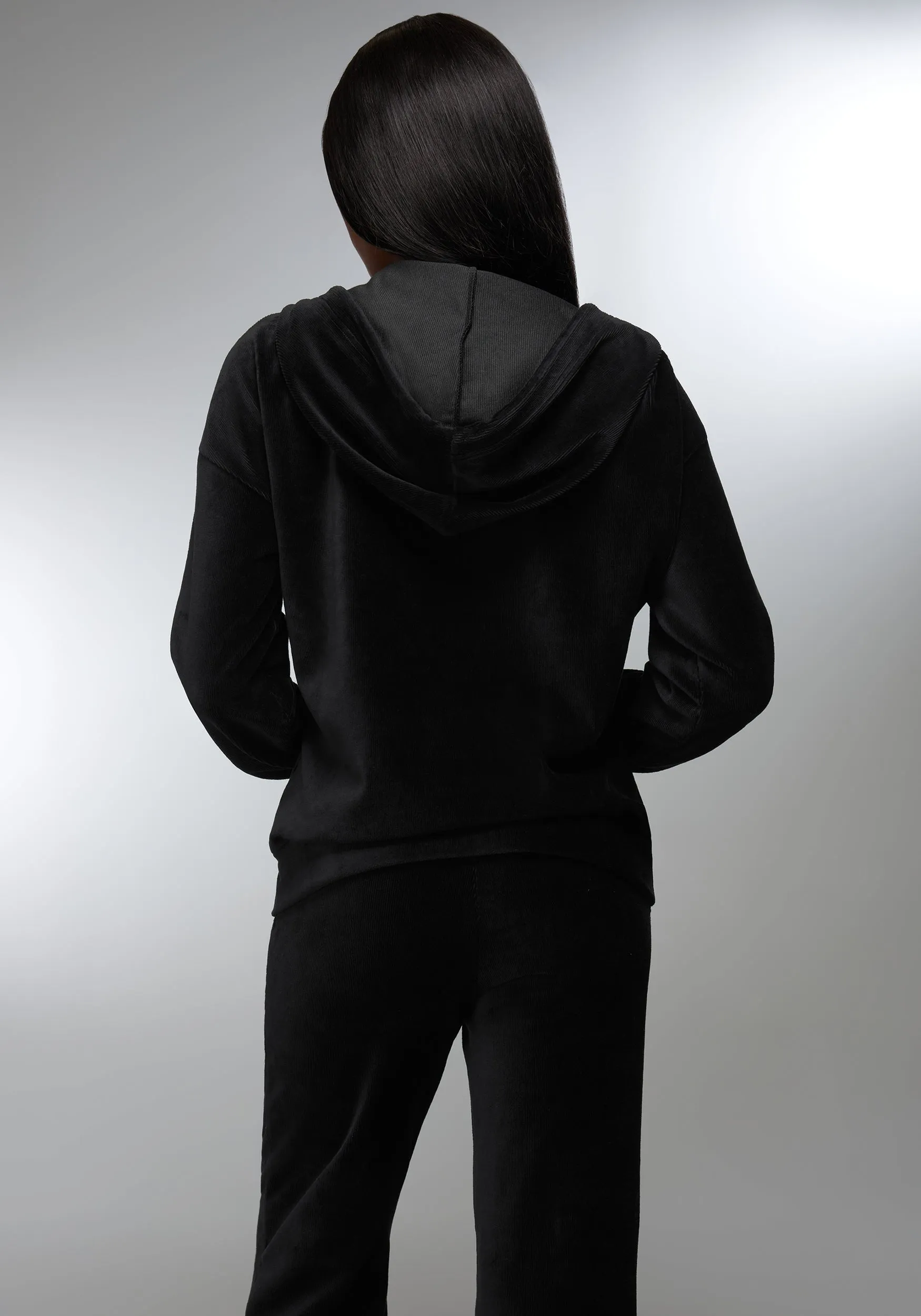 Micro Cord Hoodie