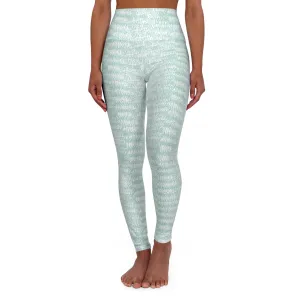 Mint Green High Waisted Yoga Leggings - Comfortable & Stylish Activewear