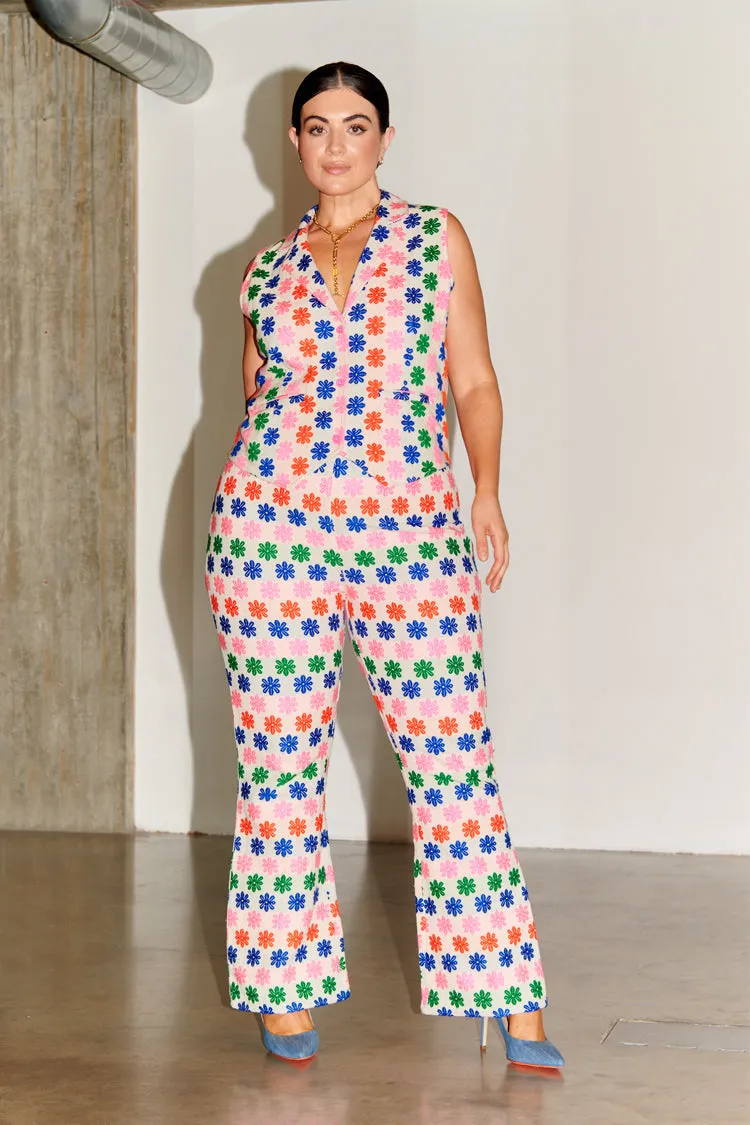 Multi Flower Waistcoat