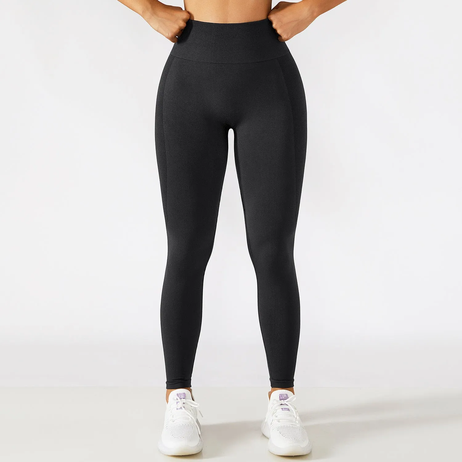 New seamless women-scrunch butt sports running yoga leggings