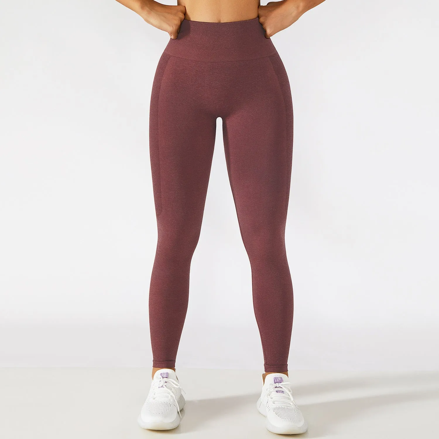 New seamless women-scrunch butt sports running yoga leggings