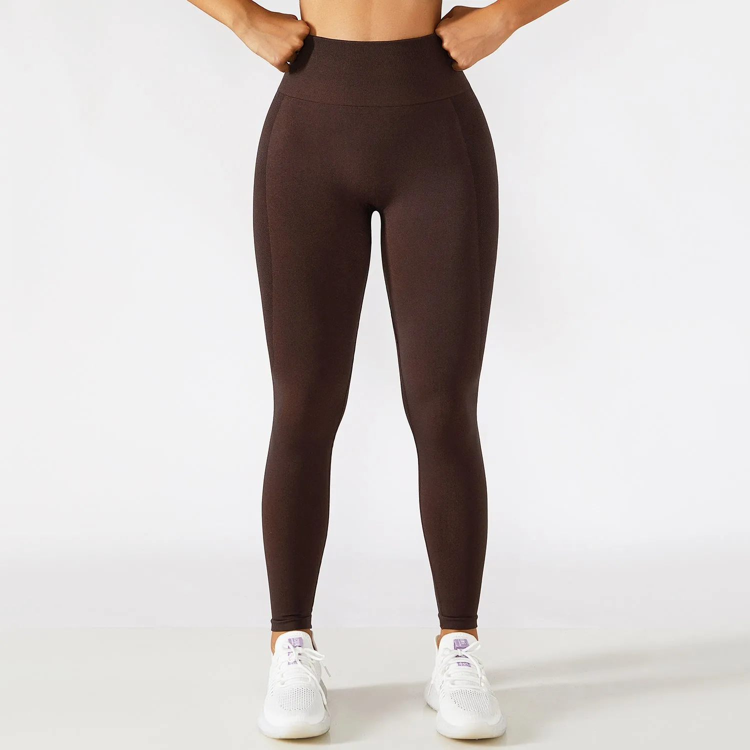 New seamless women-scrunch butt sports running yoga leggings