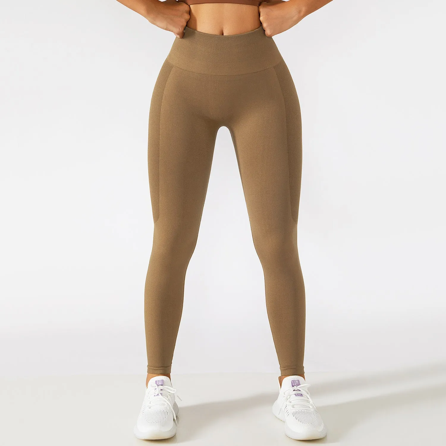 New seamless women-scrunch butt sports running yoga leggings