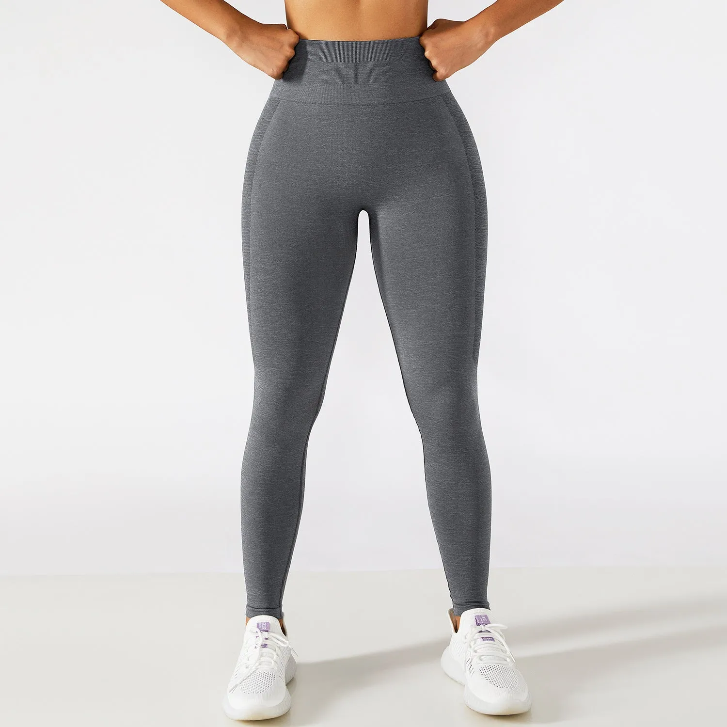 New seamless women-scrunch butt sports running yoga leggings