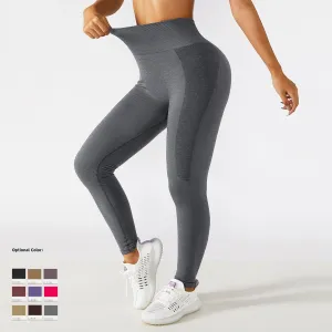New seamless women-scrunch butt sports running yoga leggings