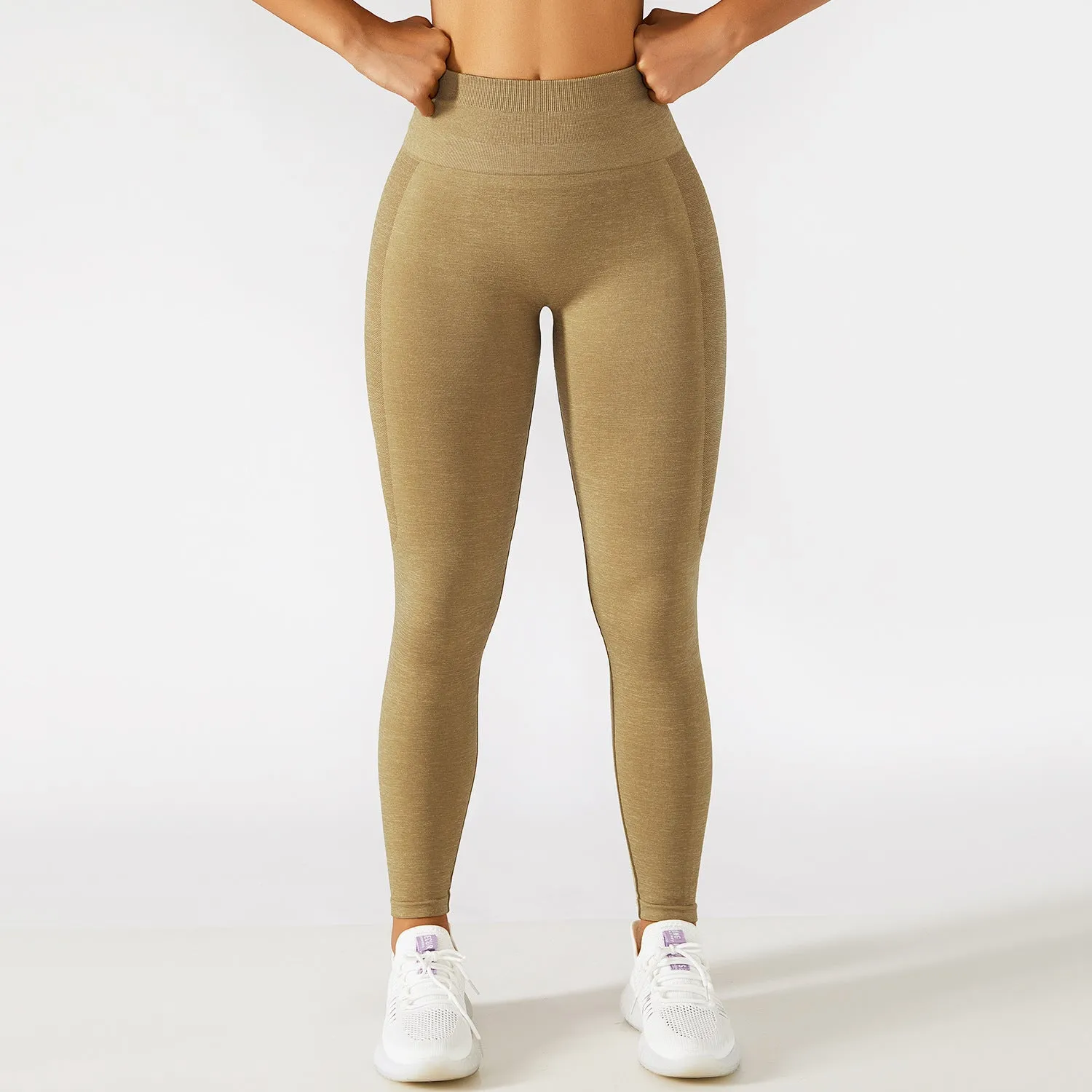 New seamless women-scrunch butt sports running yoga leggings