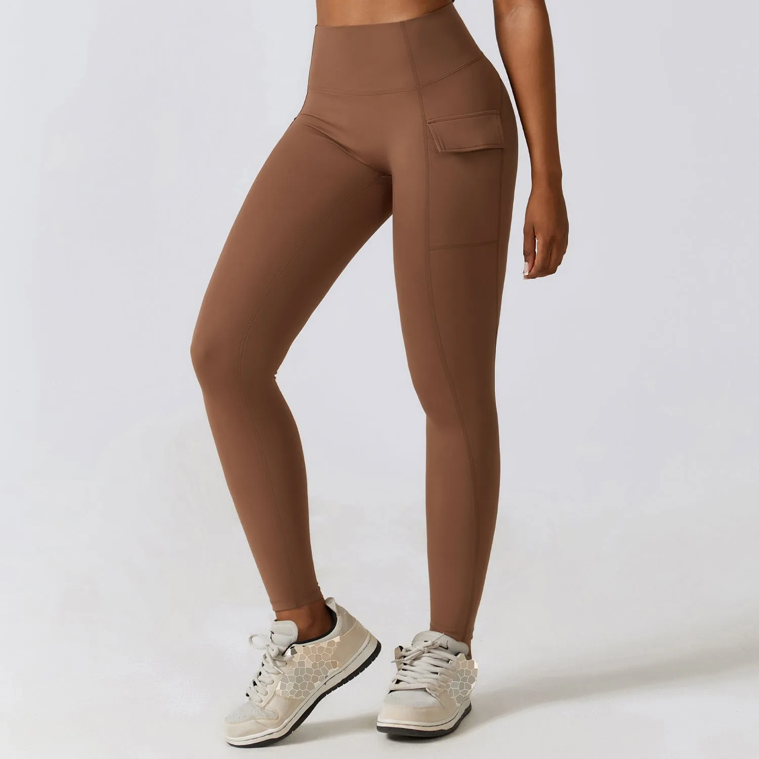 Nude Feel Quick-drying High Waist Hip Lift Fitness Pants