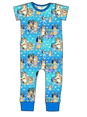 Oh Biscuits! Emmett Pants And Shorts T-Shirt Romper
