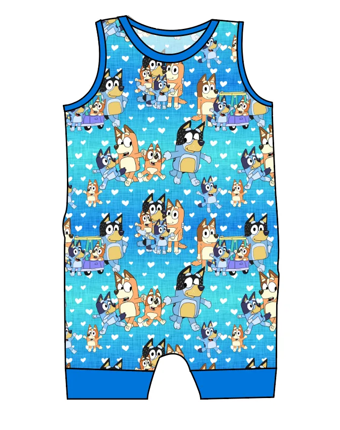 Oh Biscuits! Emmett Pants And Shorts T-Shirt Romper