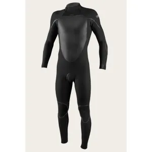 O'NEILL PSYCHO TECH 4/3  BACK ZIP BLACK
