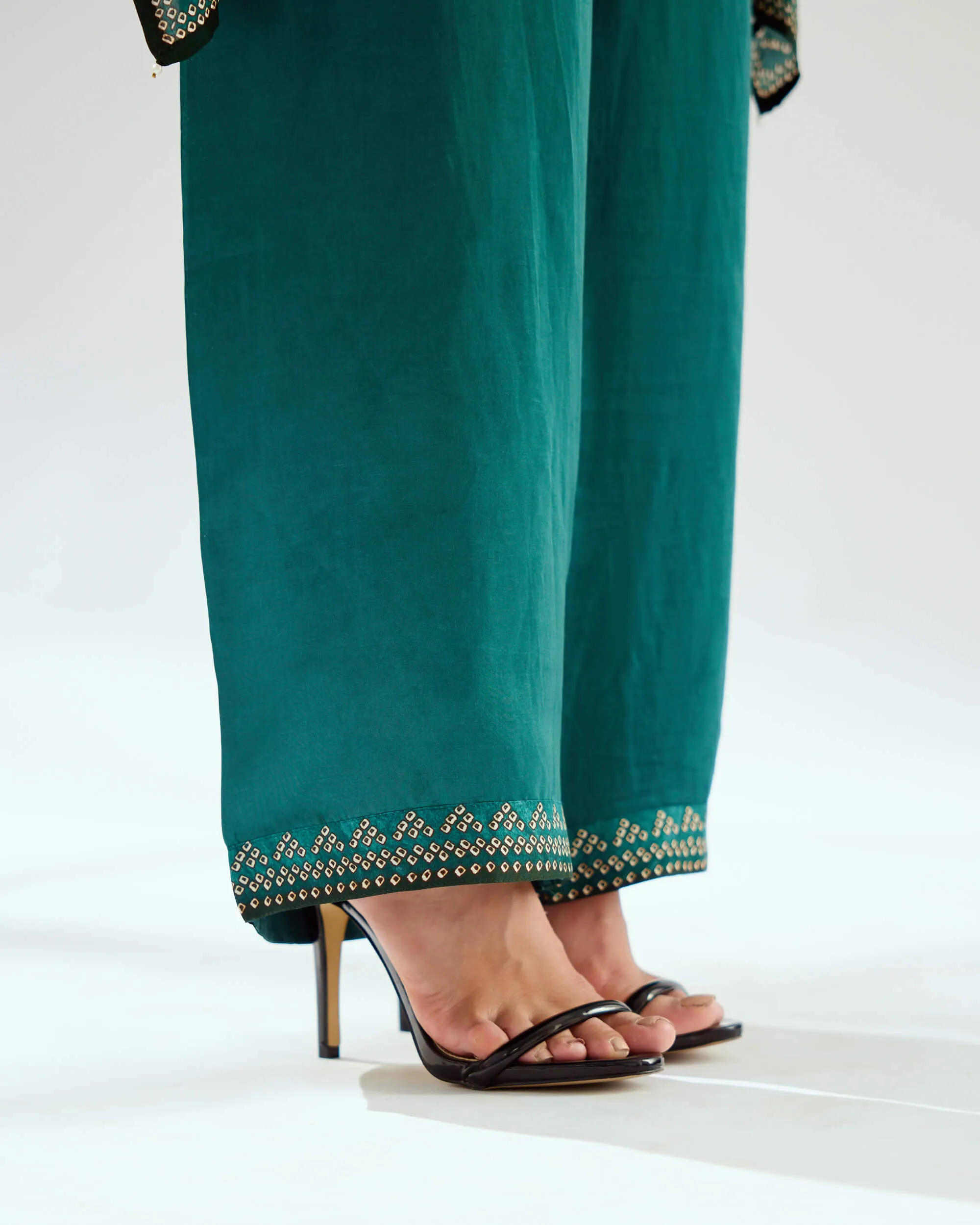 Paloma teal palazzo and tunic