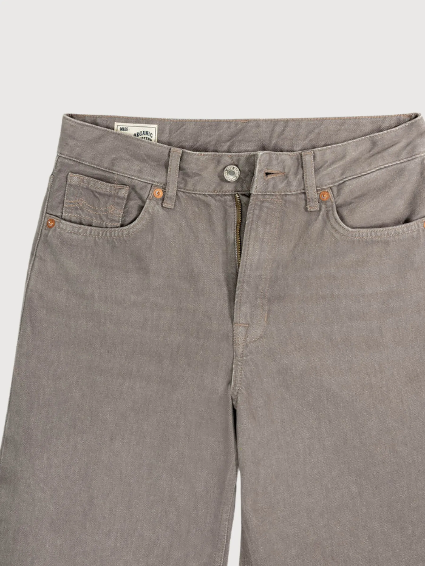 Pants Jane Cord Organic Cotton Beige | Kings of Indigo
