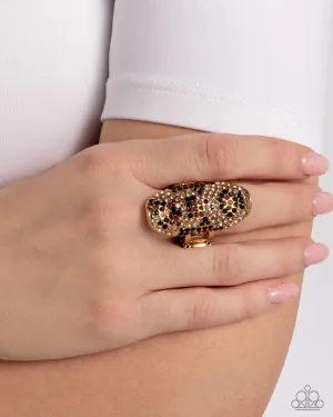 Paparazzi Furtive Feature - Gold Ring