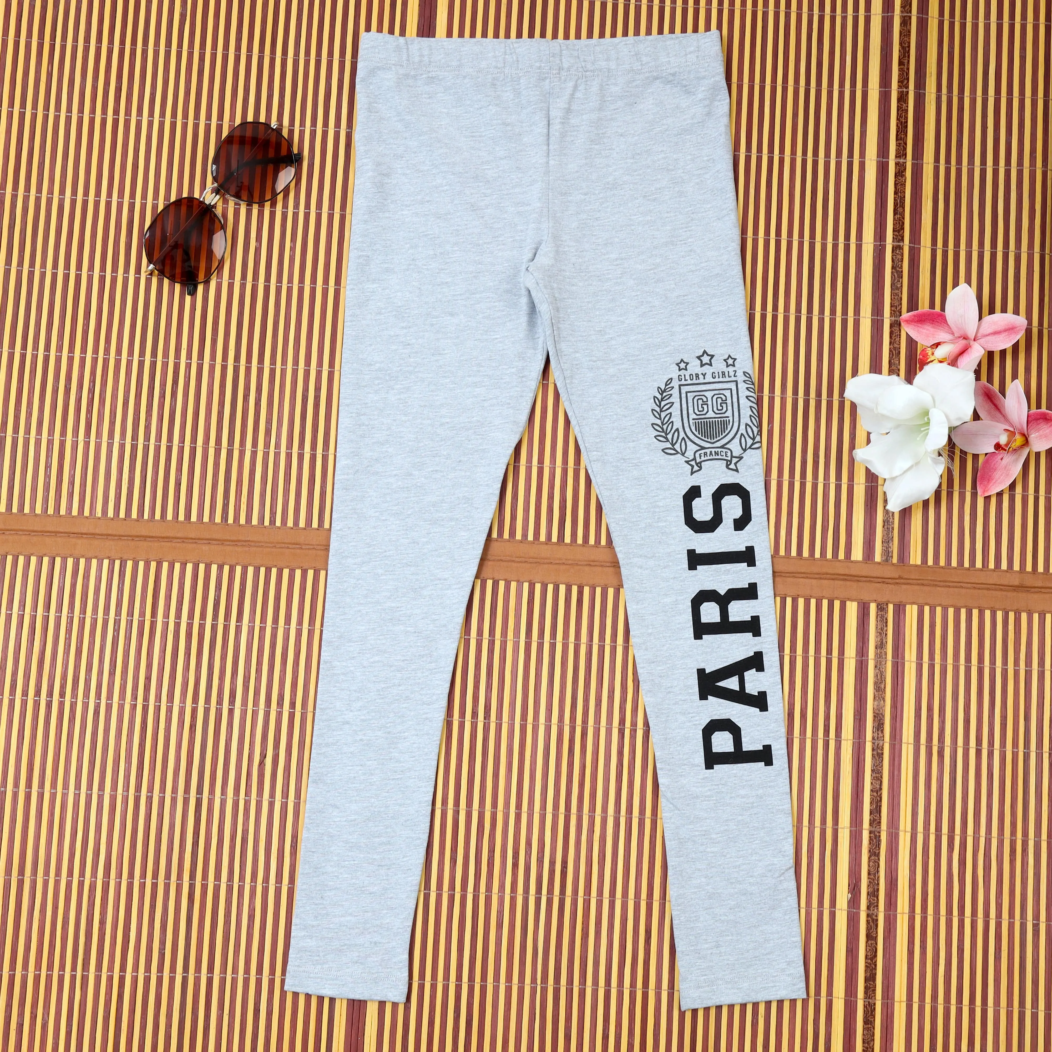 Paris Solid Ebony Grey Track Pant