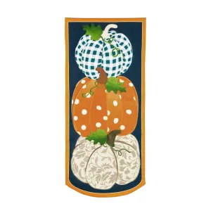Patterned Pumpkins Everlasting Impressions Textile Décor,14l9924xl