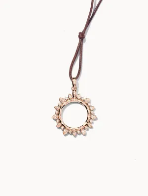 Pendant GYPSY 'Classic' Sun large with Diamonds