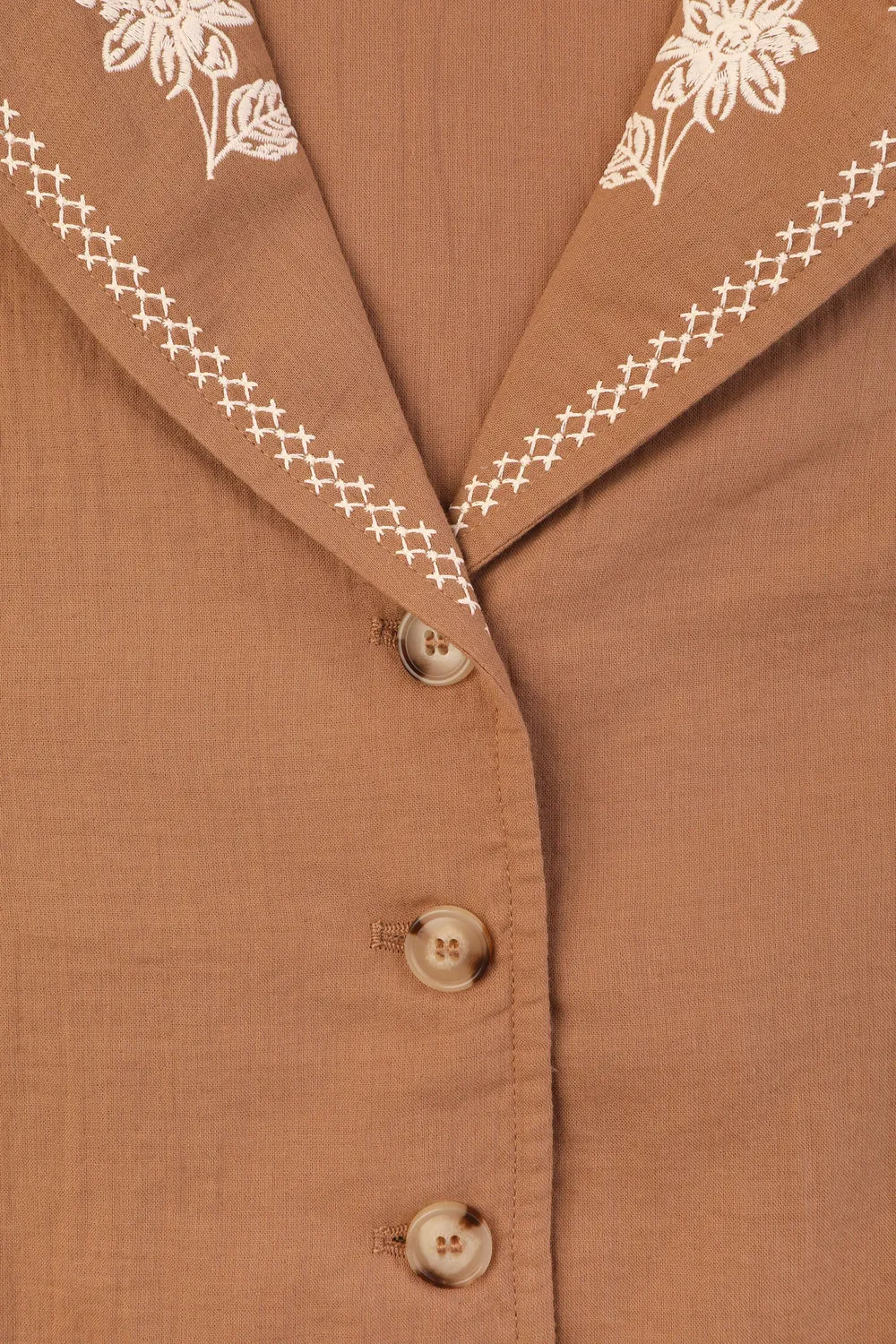 Penstemon Shirt - Fawn