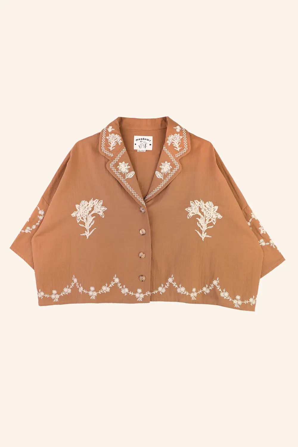 Penstemon Shirt - Fawn