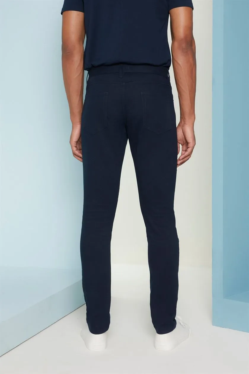 Perona   I   Mens-Bottoms-Trousers & Denims-Oliver-Pma-Fv21-165-28-Navy  AS8008