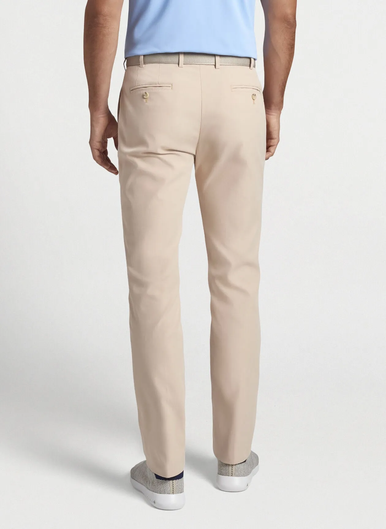 PETER MILLAR RALEIGH PERFORMANCE TROUSER - MACADAMIA