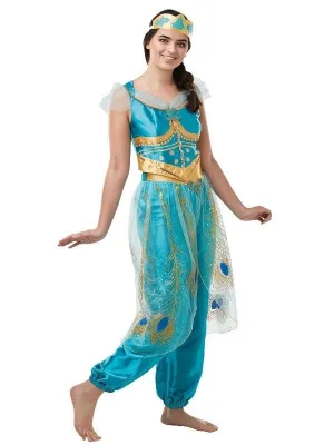Princess Jasmine Live Action Women's Disney Costume