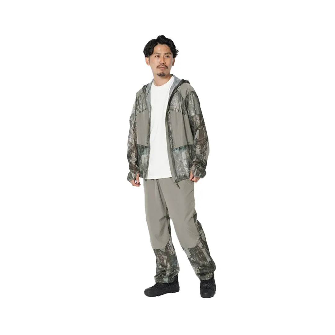 Printed Insect Shield Mesh Jacket Gy Gray