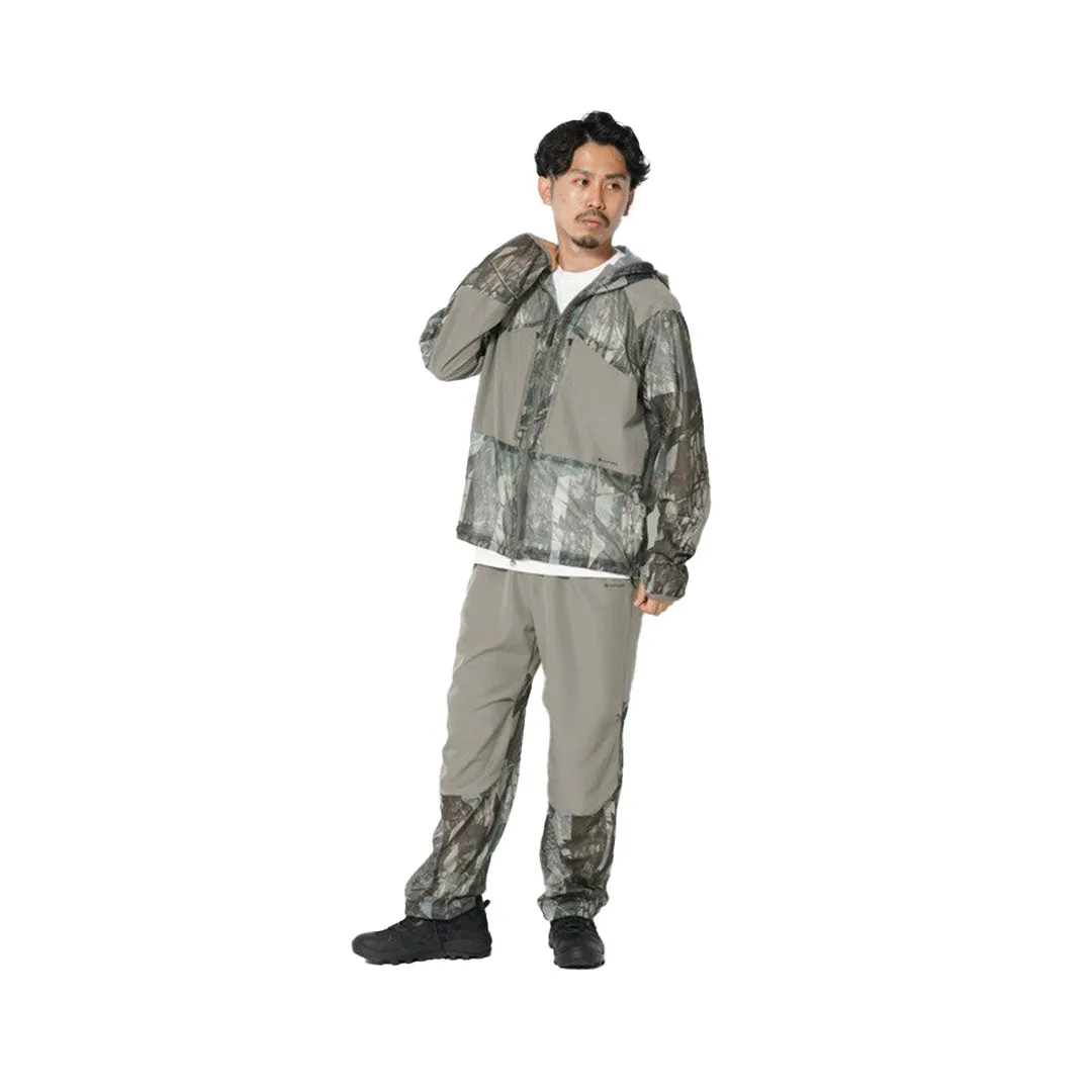 Printed Insect Shield Mesh Jacket Gy Gray