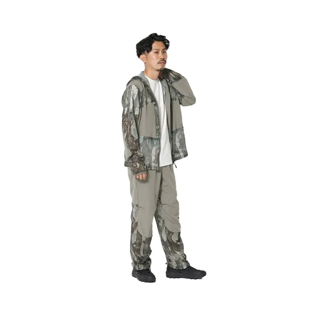 Printed Insect Shield Mesh Jacket Gy Gray
