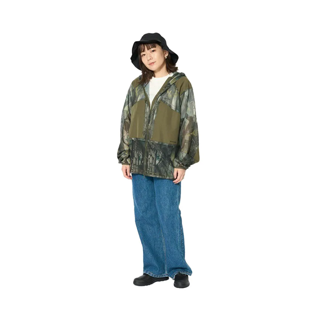 Printed Insect Shield Mesh Jacket Kh Khaki