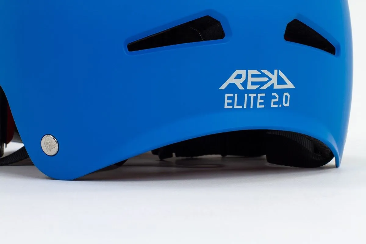 REKD Elite 2.0 Skateboard Skate Scooter BMX Helmet - Blue