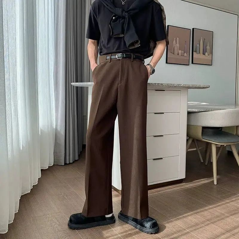 Relaxed Fit Pleated Trousers