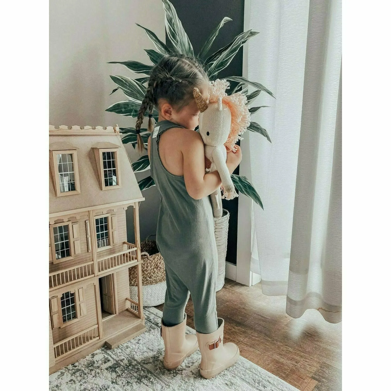 Romper Olive
