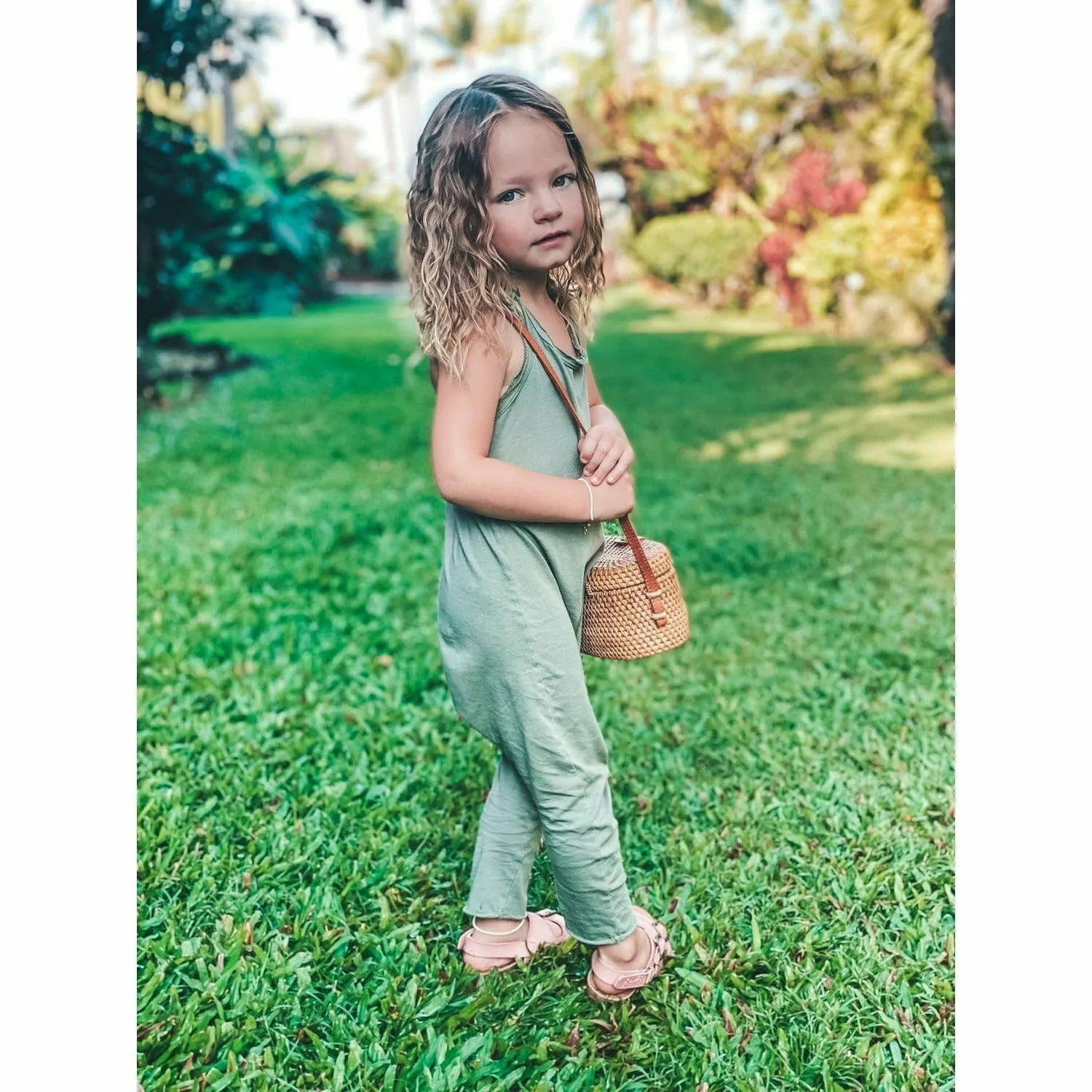 Romper Olive