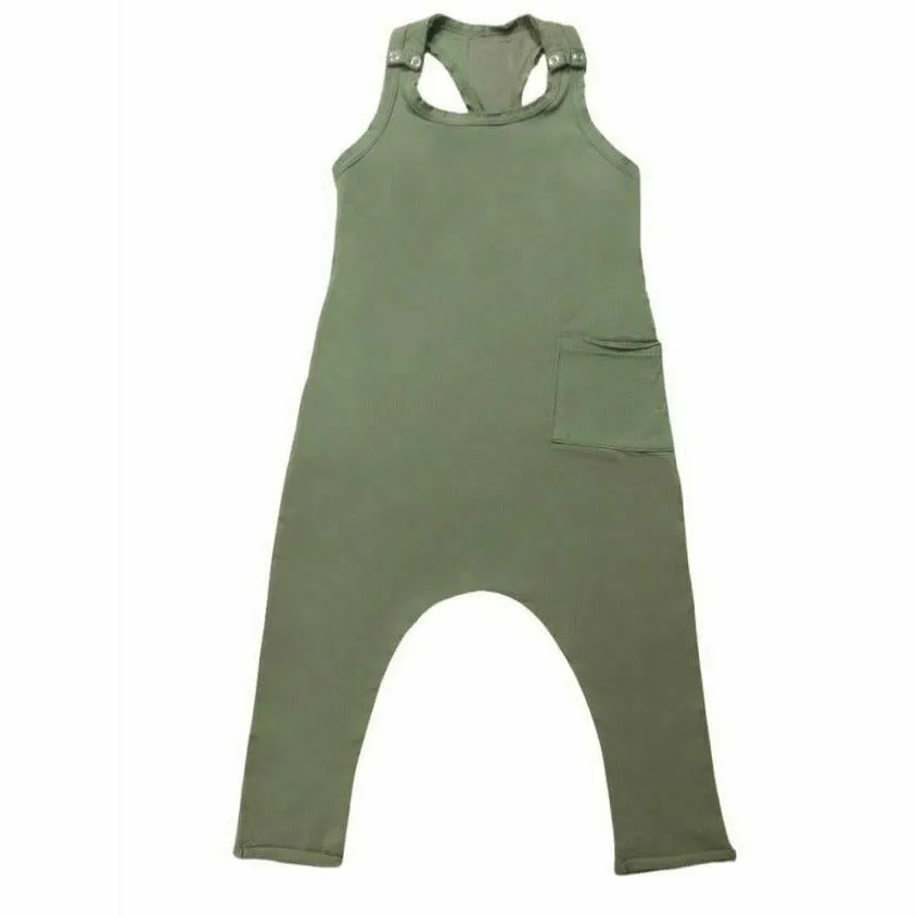 Romper Olive