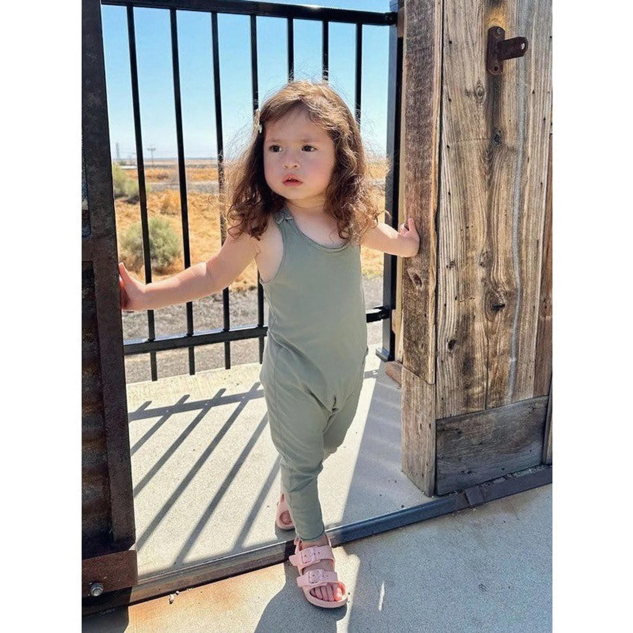 Romper Olive