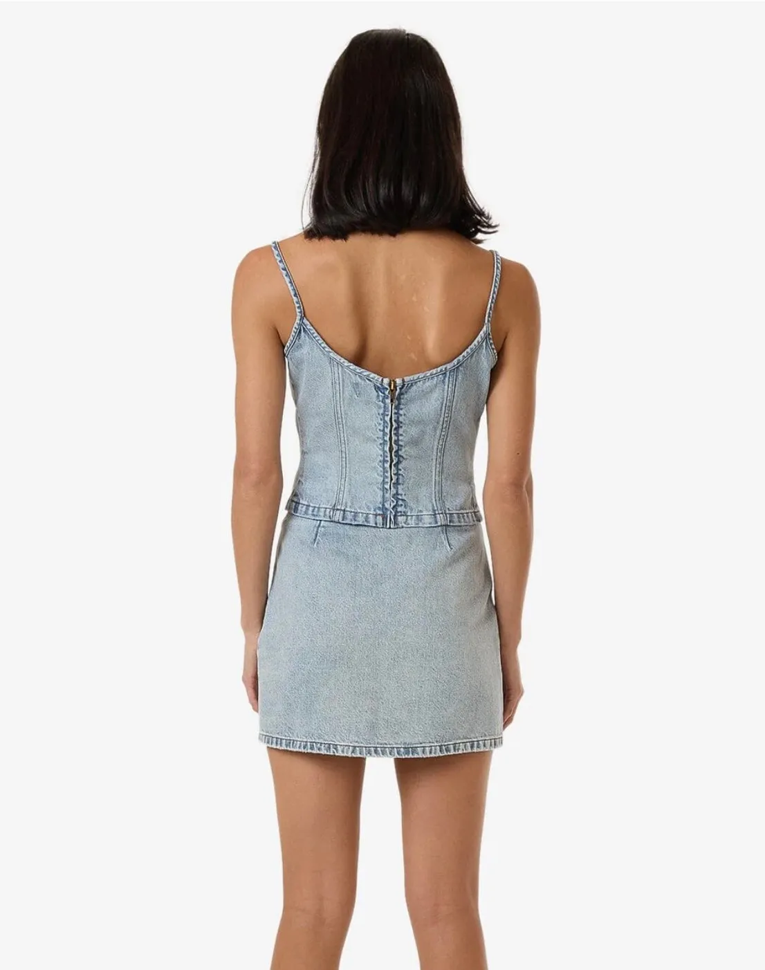 Rory Denim Top Tainted Blue