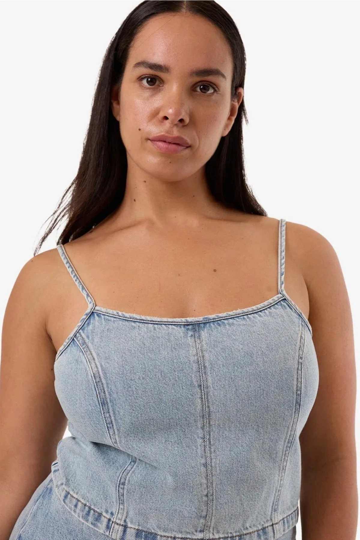 Rory Denim Top Tainted Blue