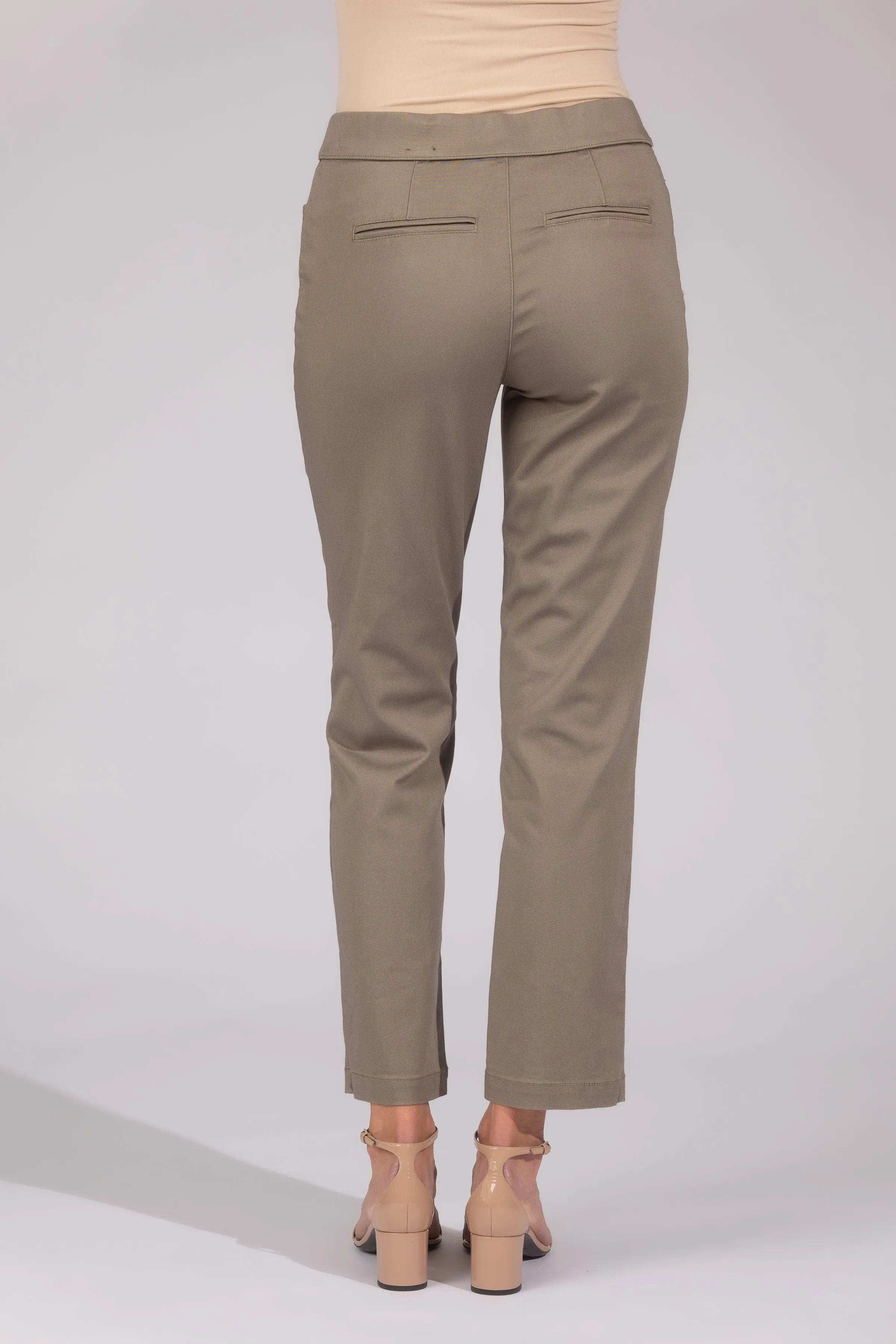 Rose Tummy Control Ankle Pants