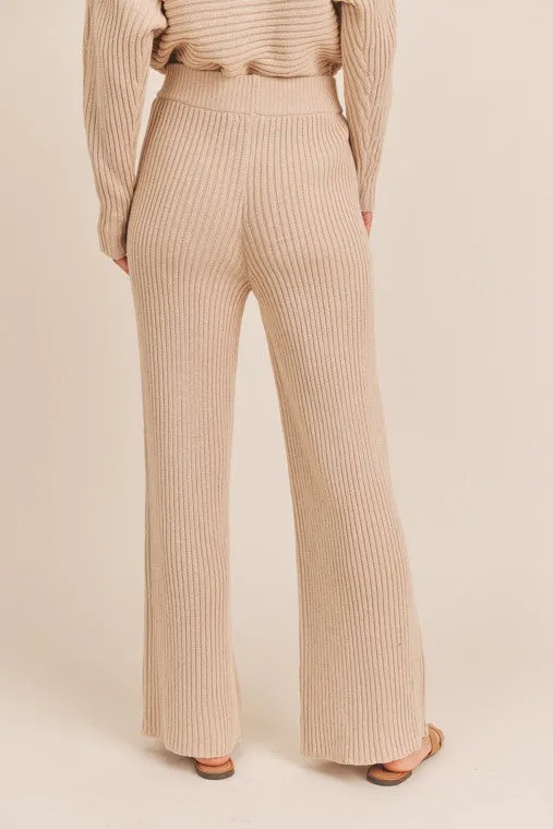 Samantha Ribbed High Waist Pant