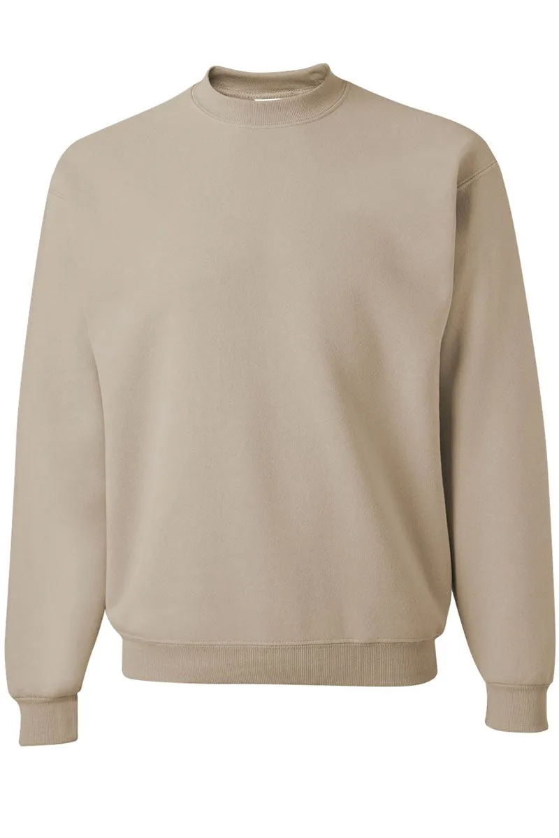Sandstone You Design It Embroidered Side Bows Unisex NuBlend Crew Sweatshirt *Customize Your Text and Bows