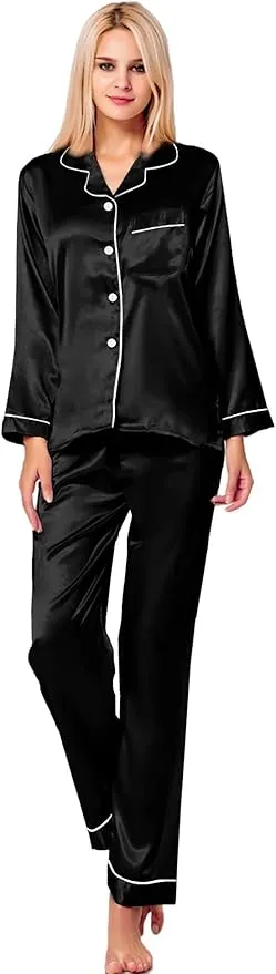 Satin Pyjamas Set