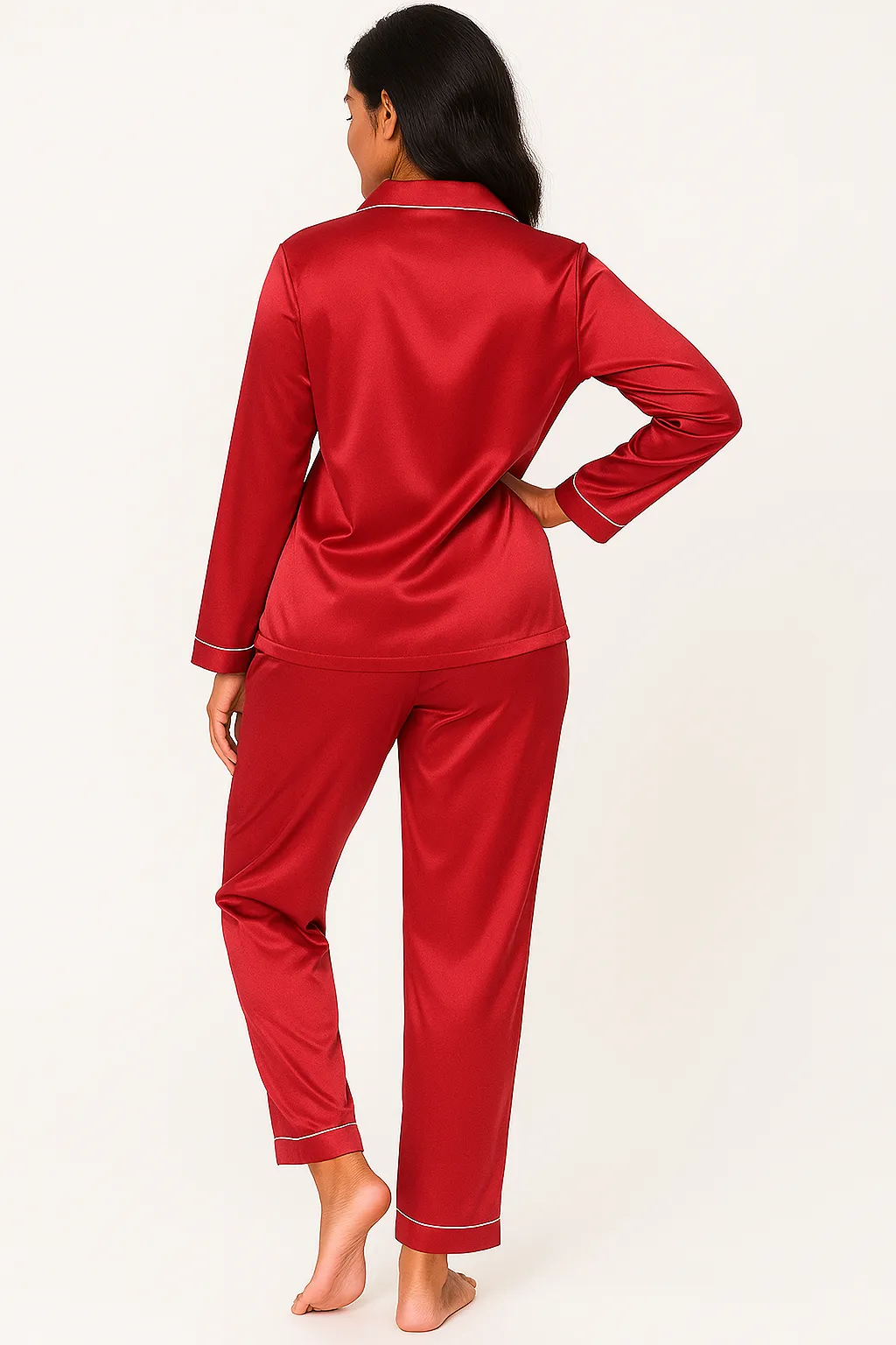 Satin Pyjamas Set