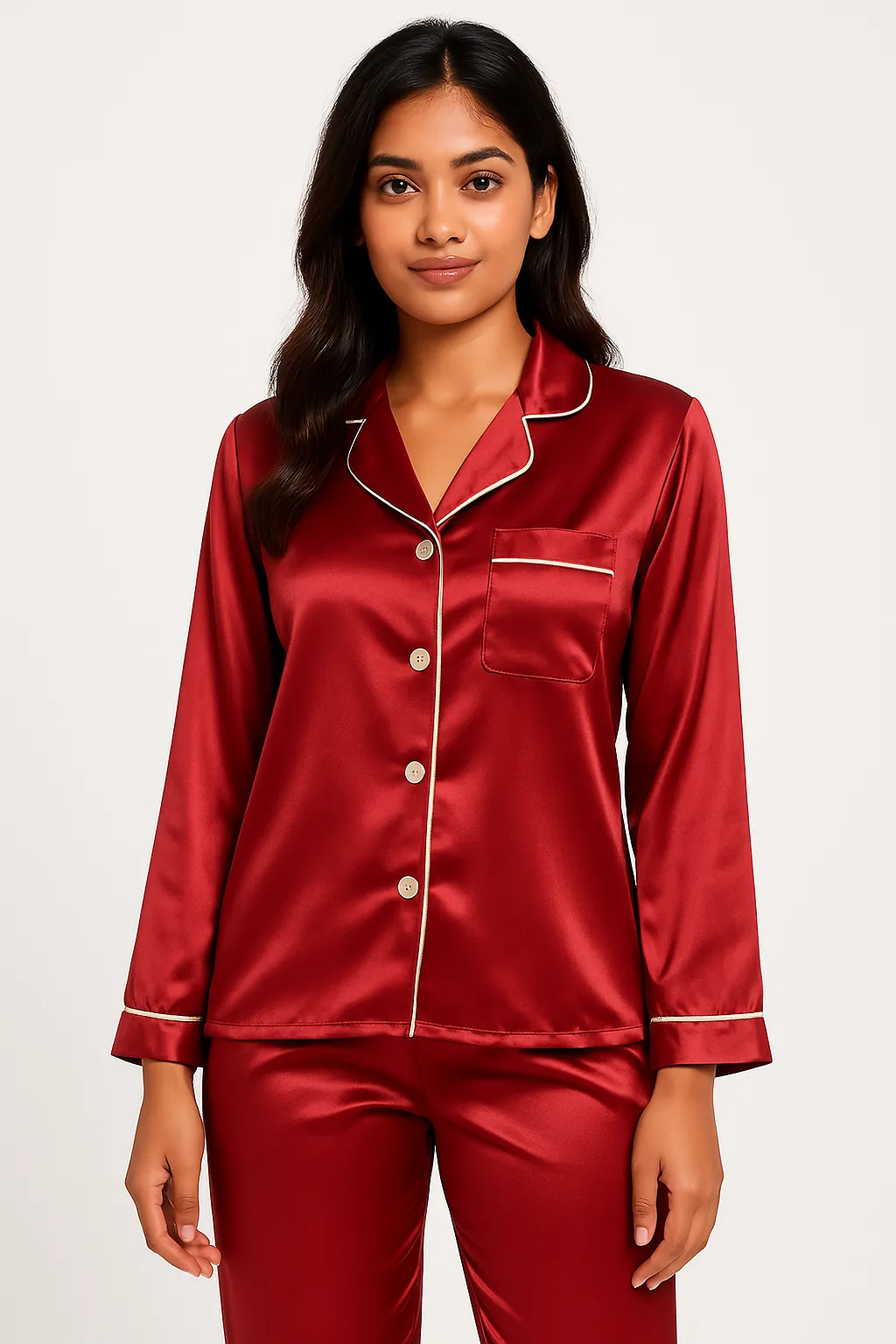 Satin Pyjamas Set