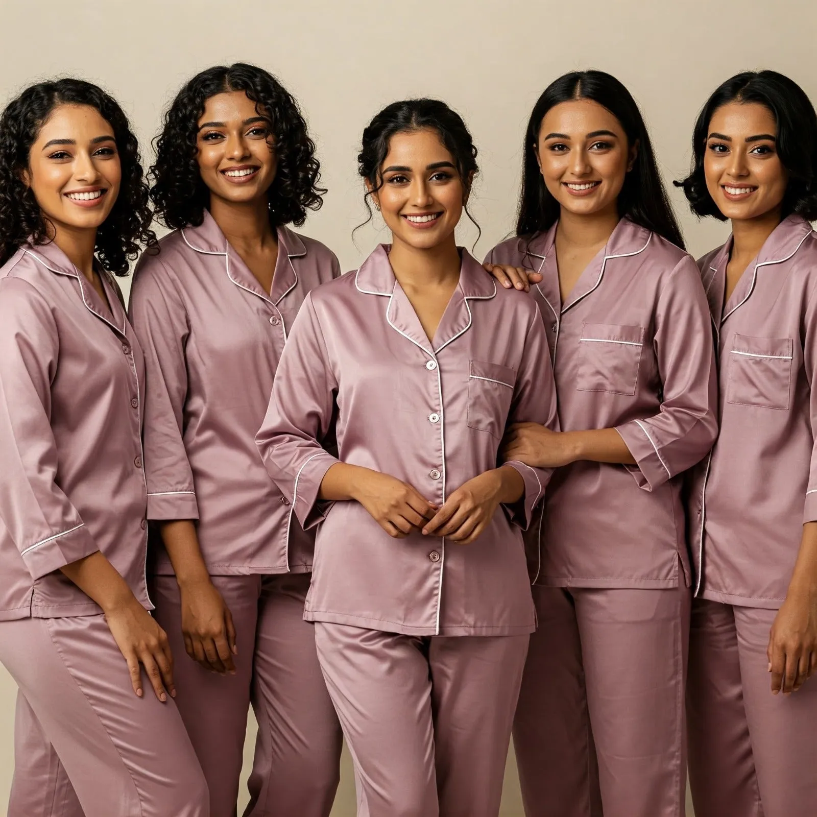 Satin Pyjamas Set
