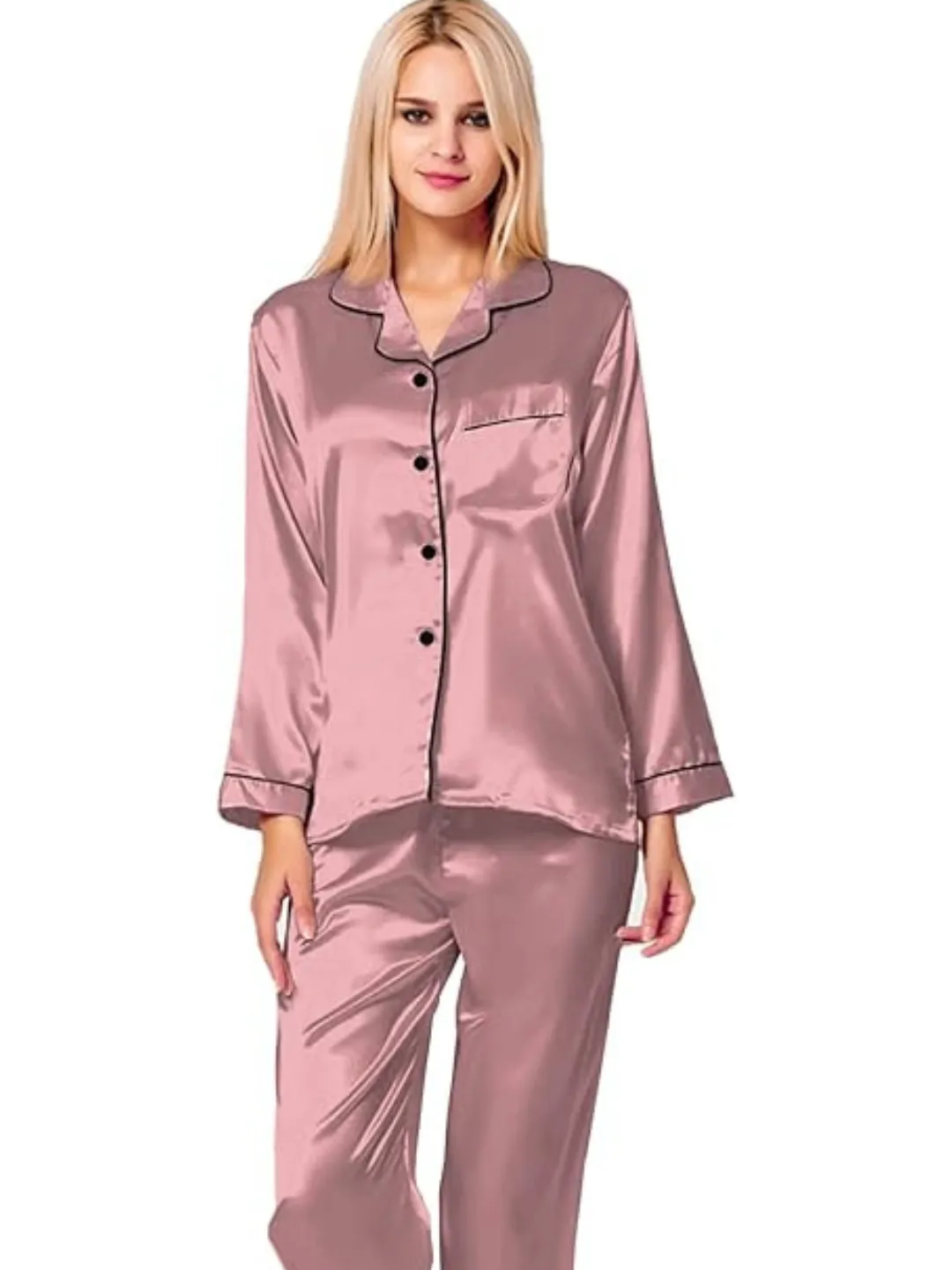 Satin Pyjamas Set