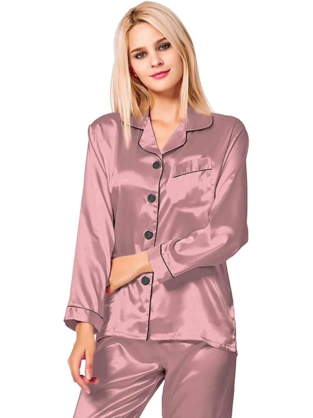Satin Pyjamas Set