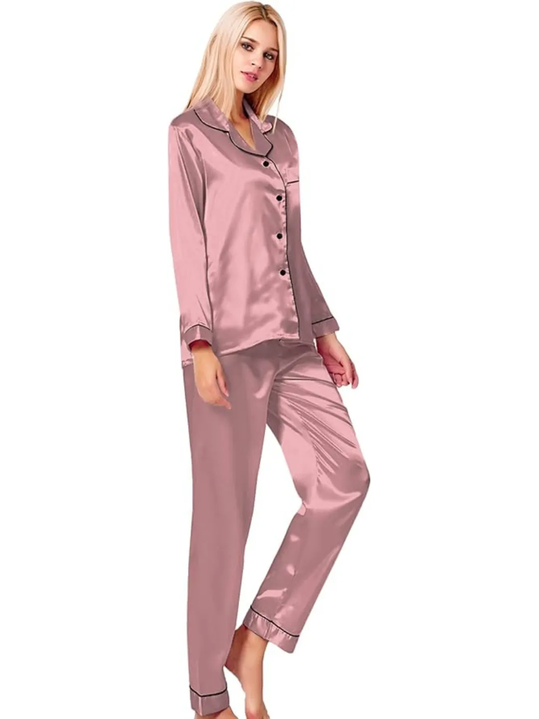Satin Pyjamas Set