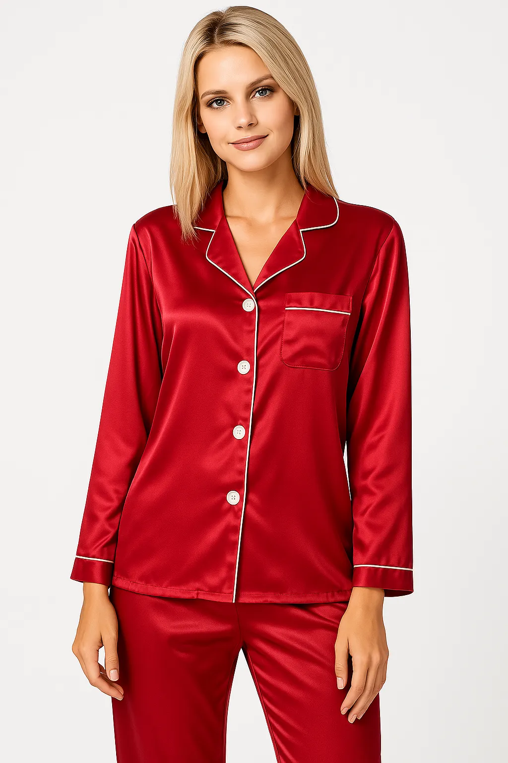Satin Pyjamas Set