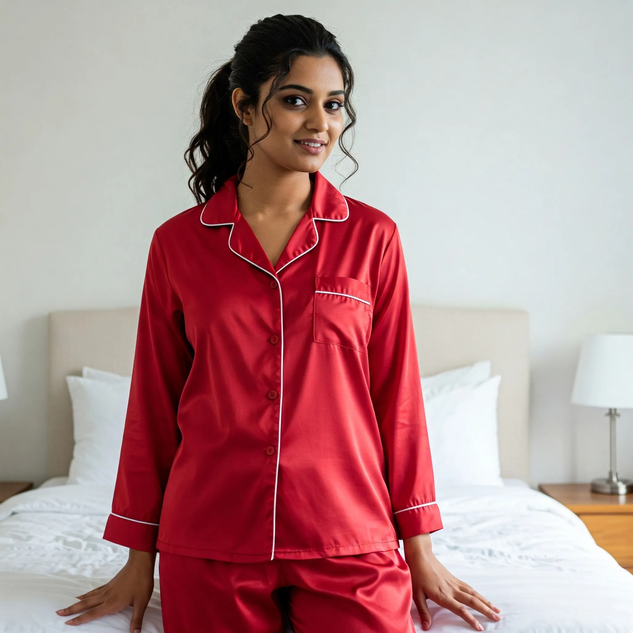 Satin Pyjamas Set