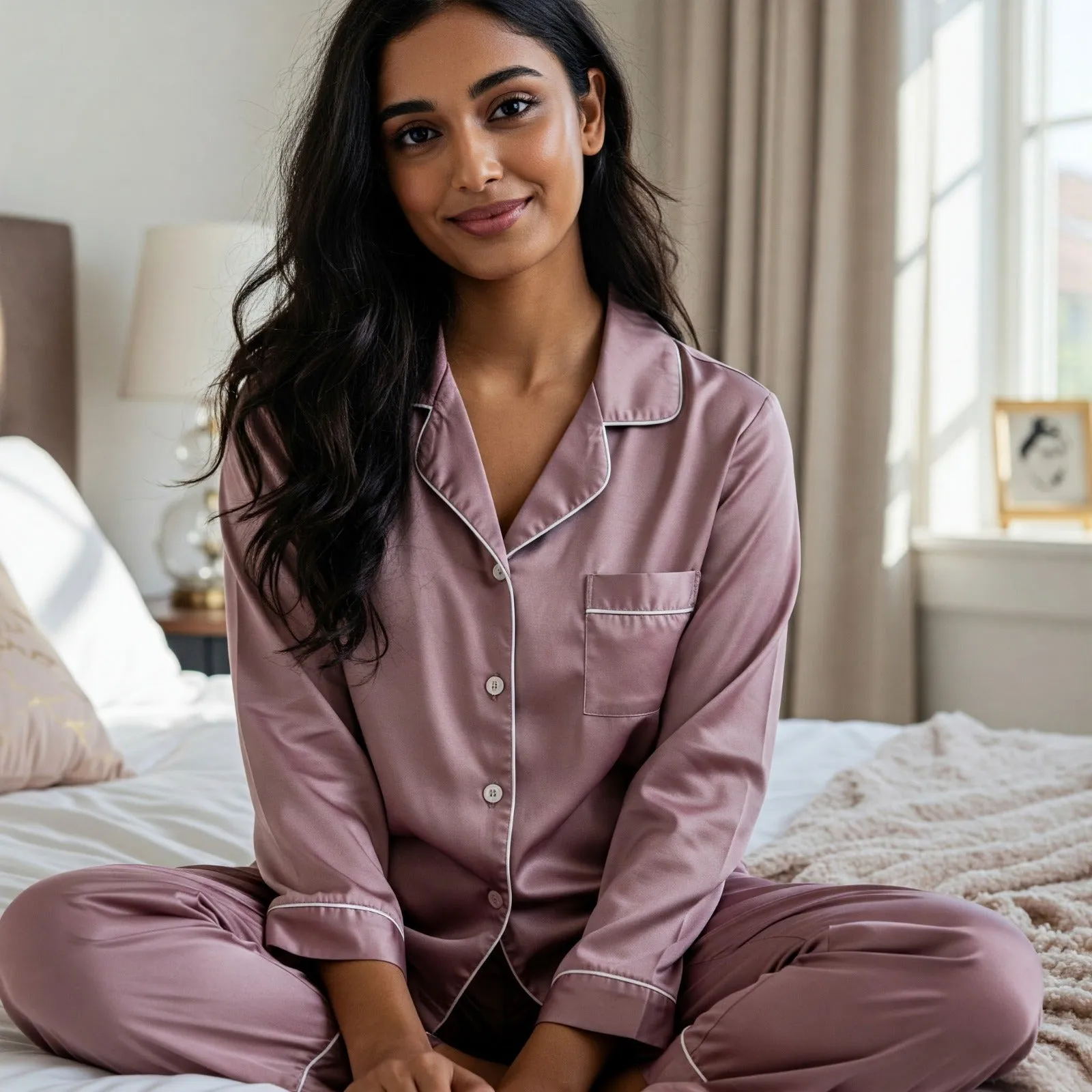 Satin Pyjamas Set